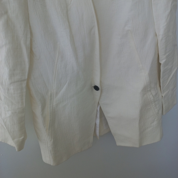 Helmut Lang Women's SW-JK0457 Cream Jacket Size 10 US - Picture 5 of 16